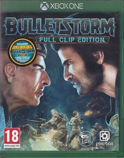 Bulletstorm - Full Clip Edition - Xbox One Spil (A-Grade) (Genbrug)